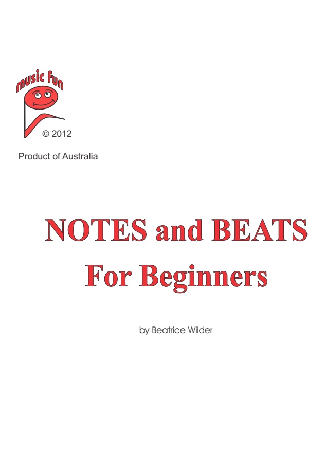 Уайлдер Б. (Beatrice Wilder) Notes and Beats(блокфлейта)